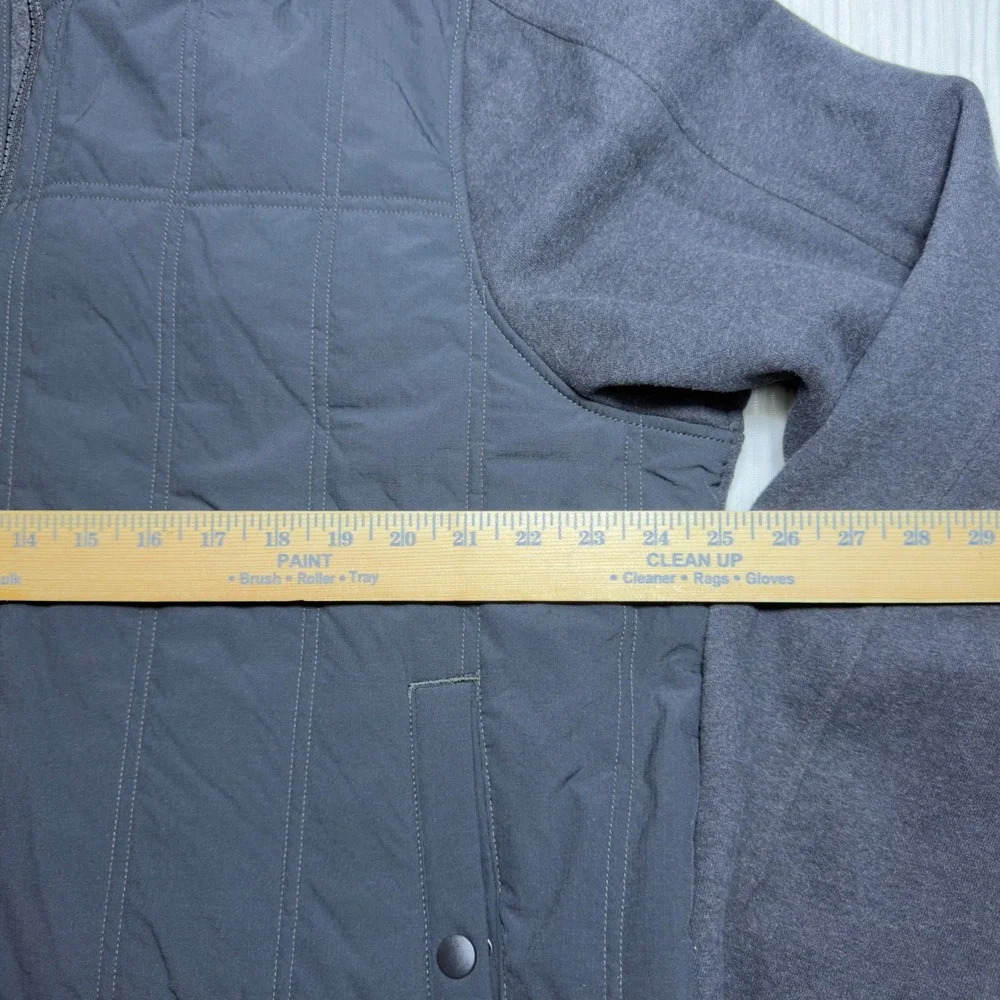 Carbon 2 Cobalt Effortlessly Cool Mens XXL black Quilted Mixed Media Jacket
